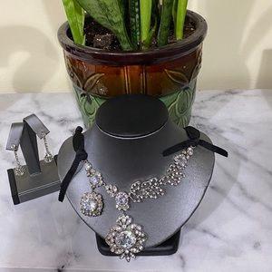 Loft Rhinestone Statement Necklace